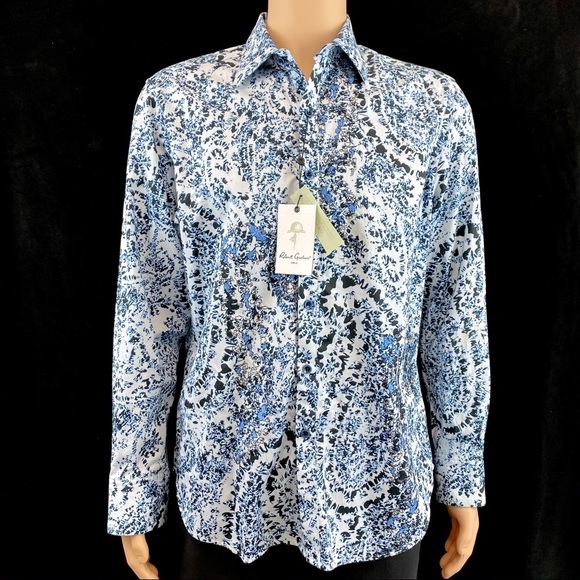 Robert Graham Other - Robert Graham Galilei Blue Classic Fit Shirt